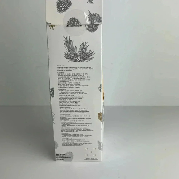 DIFFUSER IMPORTED FROM FRANCE BALSAM FIR HIGH FRAGRANCE DIFFUSER NWB - Picture 4 of 4
